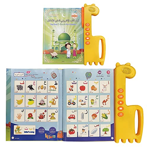 Arabic Books for Kids Learn Arabic Alphabet Words and Stories, Arabic Learning Book for Beginners Quran Arabic Toys Eid Gifts for Kids