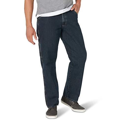 Wrangler Authentics Men's Classic Carpenter Jean, Storm, 38W x 30L