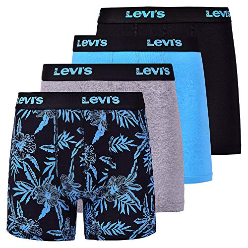 Levi's Mens Boxer Briefs Cotton Stretch Underwear For Men 4 Pack