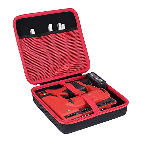 Khanka Hard Storage Case Replacement for Milwaukee 2447-20 M12 3/8 Crown Stapler, Case Only