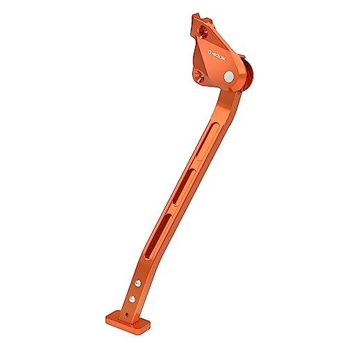 NICECNC Orange Adjustable Kickstand Kick Side Stand Lowering Link Compatible with KTM 125 SX/150 SX 2016-2024,250 SX 2017-2024,300 SX 2023-2024,250 SXF/350 SXF/450 SXF 2016-2024,See Fitment