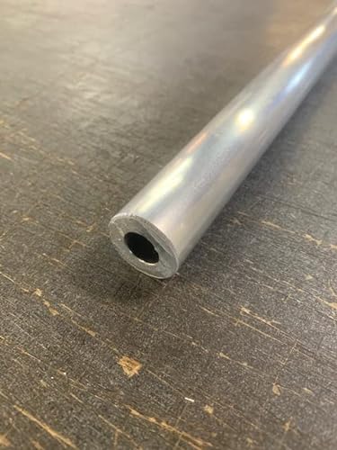 1" OD x 1/4" Wall 6061 Aluminum Round Tube, 1/2" ID Aluminum Tubing (10)