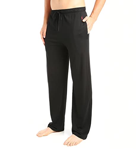 Polo Ralph Lauren Supreme Comfort Knit Pajama Pants (Small, Polo Black)