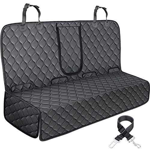 URPOWER Waterproof Dog Car Seat Cover for Back Seat for Cars, SUVs &Trucks Compatible for Armrest, Nonslip Car Seat Protector for Pets and Child,