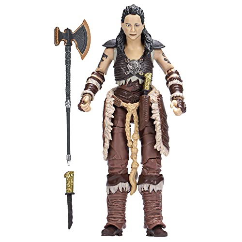 Dungeons & Dragons Honor Among Thieves Golden Archive Holga Collectible Figure 6-Inch Scale D&D Action Figures