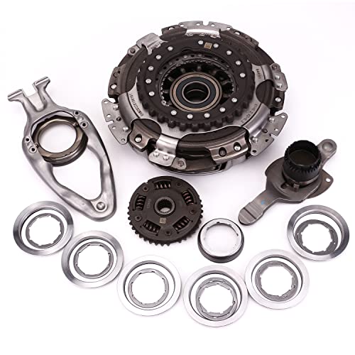 DQ200 0AM Dual Transmission Clutch Kit 7speed Compatible with DSG Volkswagen Audi Skoda Seat 0AM 198140L 602000600