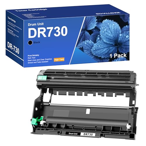 DR730 DR 730 Compatible Drum Unit 1-Pack (NOT Toner) Replacement for Brother DR730 Compatible with HL-L2350DW HL-L2395DW HL-L2390DW HL-L2370DWXL MFC-L2750DW MFC-L2710DW DCP-L2550DW Printer