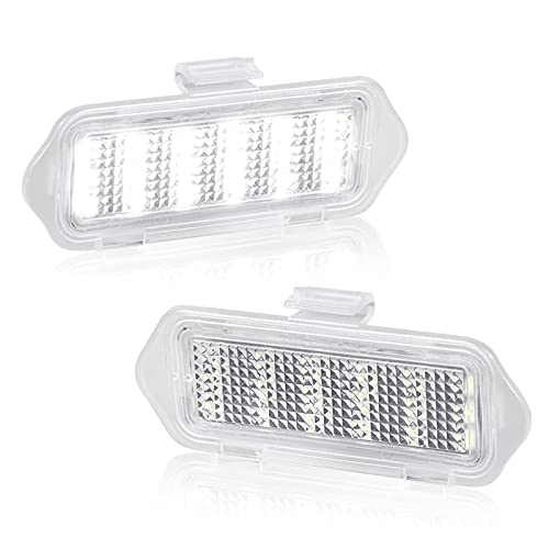 D-Lumina LED Mirror Puddle Lights Compatible with Chevy Silverado GMC Sierra 1500 Tahoe Suburban Avalanche 1500 2500 Cadillac Escalade ESV EXT Yukon XL 1500 2500, 6000K White Mirror Light, Pack of 2