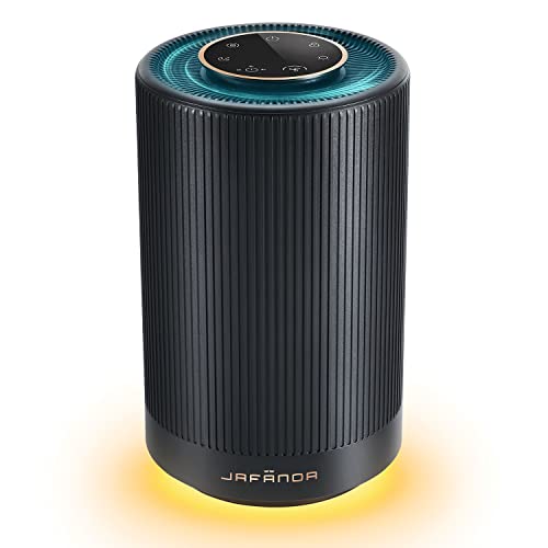 Jafanda Air Purifiers for Dorm Room Home bedroom,H13 True HEPA Coverage 450 sqft,23 dB Portable Air cleaner,Effectively Remove Pollen Dust and Odor to Prevent Seasonal Air Diseases,Night Light