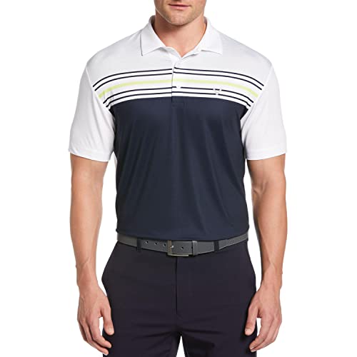 Callaway Performance Golf Polo, Peacot and White, Large