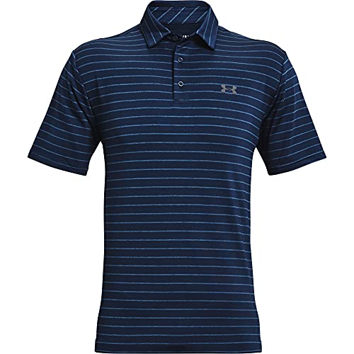 Under Armour Men's Playoff 2.0 Golf Polo , Academy Blue (409)/Pitch Gray , XX-Large