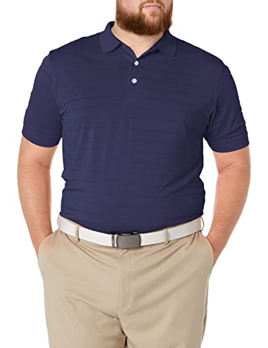 Callaway Men's Basic Short Sleeve Opti-Vent Open Mesh Polo Golf Shirt , Large , Peacoat