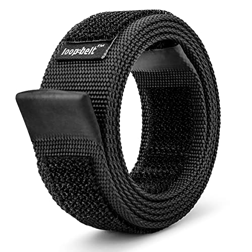 Loopbelt XL 46-50 No Scratch Reversible Web Belt with Advanced Hook & Loop Fasteners