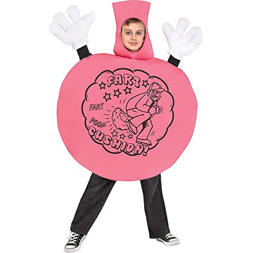 Fun World 132182 Whoopee Cushion W/Sound Chip Child Costume, One Size, Multicolor