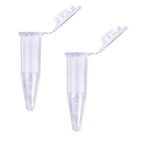 UoYu Microcentrifuge Tube with Snap Cap (1.5ml/50pcs)