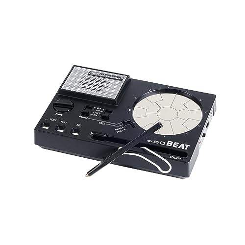 Stylophone Beat - Compact Stylus Drum Machine | 4 Drum Kits & 4 Bass Sounds | Rhythm Machine Beat Maker | Drum Loop Machine
