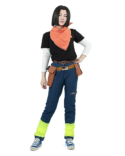 miccostumes Men's Costume Anime Cosplay Uniform Set Shirts With Bandanna And Belt MS