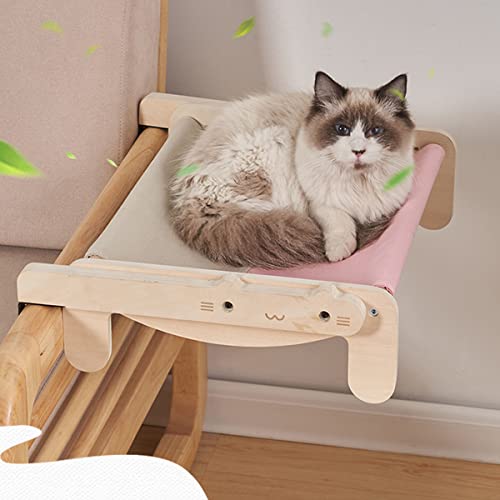 COODIA 2-in-1 Cat Window Perch Pet Kitten Bed Hammock Seat Damage-Free Installation - Versatile Resting Spot for Sunbathing Watching and Relaxing Ideal for Windowsill Bedside Drawer Cabinet