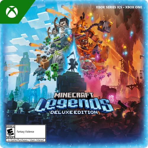 Minecraft Legends  Deluxe Edition  Xbox Series X|S, Xbox One [Digital Code]
