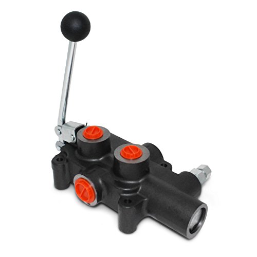 Hydraulic Log Splitter Control Valve w/Return Stroke Detent, 21 GPM