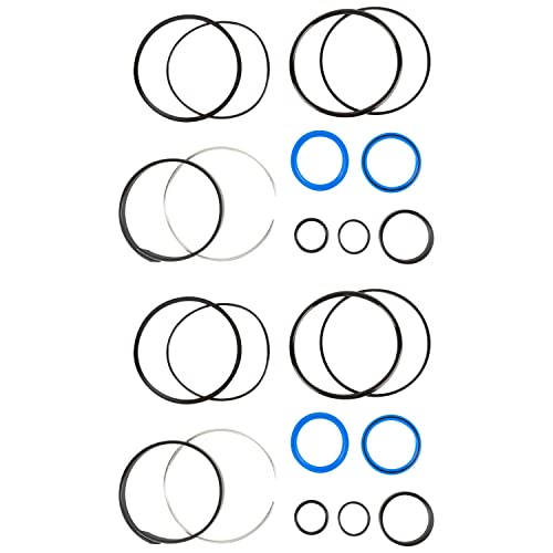 ATQUALOD 4.0"Bore x 1.75" Rod Cylinde Log Splitter Cylinder Rebuild Seal Kit(Set of 2)