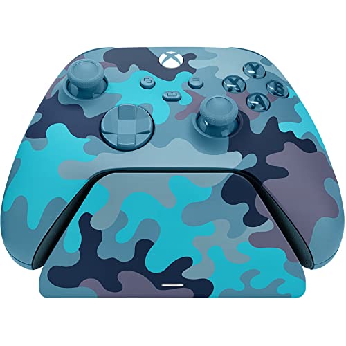 Razer Universal Quick Charging Stand for Xbox Series X|S: Magnetic Secure Charging - Perfectly Matches Xbox Wireless Controllers - USB Powered - Mineral Camo (Controller Sold Separately)