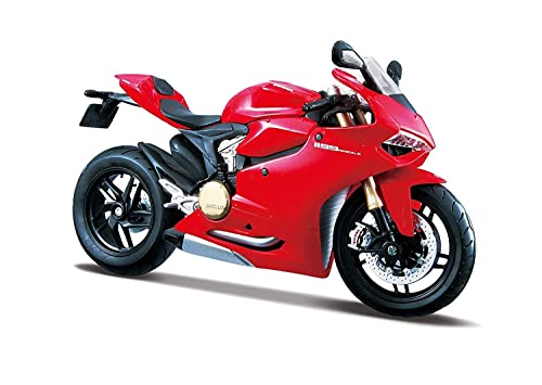 Maisto M32704 1:12 Motorbike-Ducati 1199 Panigale, Assorted Designs and Colours