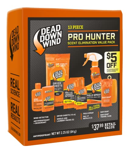 Dead Down Wind Pro Hunter Scent Elimination Value Kit - 13 Piece Kit
