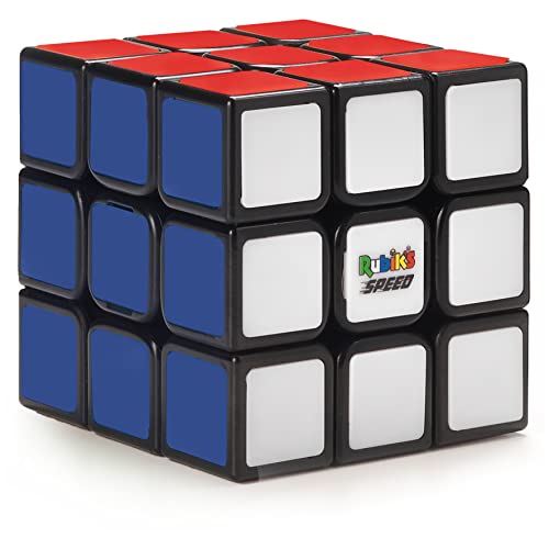 Rubik's Cube, 3x3 Magnetic Speed Cube, Super Fast Problem-Solving Challenging Retro Fidget Toy Travel Brain Teaser, for Adults & Kids Ages 8 and Up