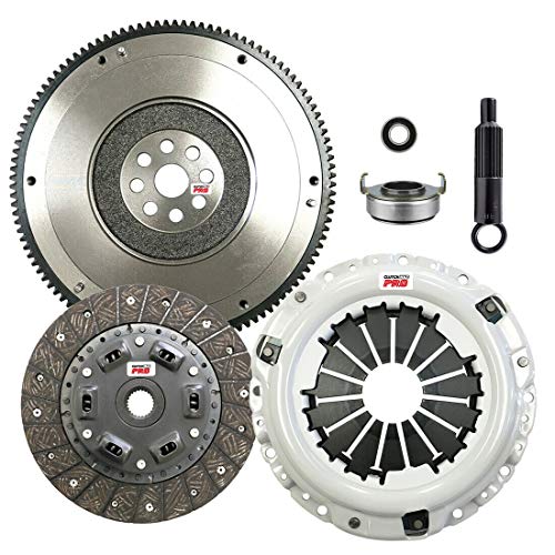 ClutchMaxPRO Performance Stage 1 Clutch Kit with Flywheel Compatible with 94-01 Acura Integra 99-00 Honda Civic Si 94-97 Civic Del Sol VTEC 97-01 CR-V B16 B18 B20 (CP08026HDFW-ST1)