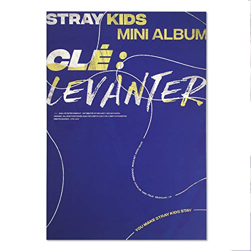 STRAY KIDS Mini Album - Cl : Levanter [ LEVANTER ver. ] CD + Photobook + QR Photocards + Mirror