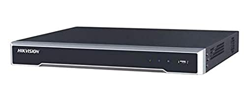 HIKVISION NVR DS-7616NI-K2/16P H.265 16-Channel PoE 4K Network Video Recorder NVR, Embedded Plug & Play