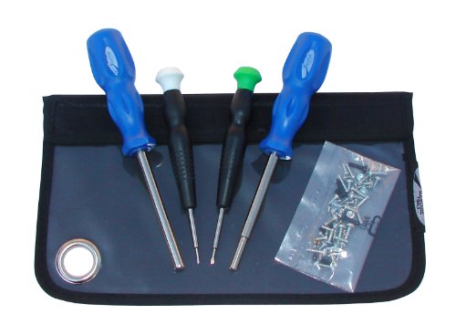 Silverhill Tools ATKN3 Deluxe Nintendo Tool Kit with 3.8 and 4.5mm security bits, Triwing, And Phillips #000