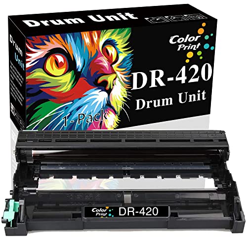 Color Print Compatible DR-420 Drum Unit Replacement for Brother DR420 Imaging Unit for TN450 Toner HL-2270DW HL-2280DW HL-2230 HL-2240 HL-2240D MFC-7860DW MFC-7360N DCP-7065DN Printer (1-Pack)