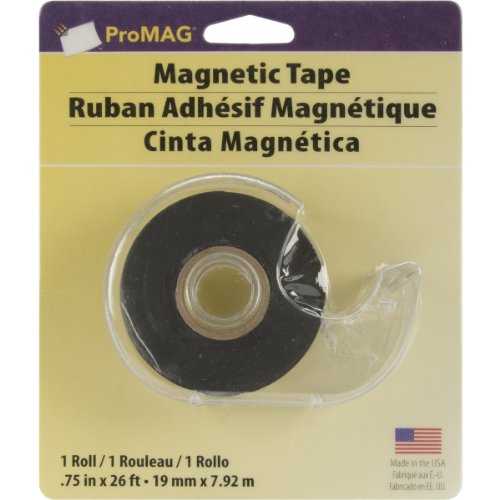 ProMag Adhesive Magnetic Tape Dispenser.75"X26'