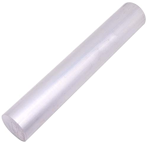 2" 6061 Aluminum Round Rod 12" Long,T6511, Extruded,2" Diameter