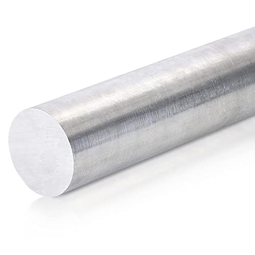 2 Inch Diameter Round Aluminum Rod Long 13" 6061 Aluminum Round Bar T6511 Solid New Mill Stock (1)