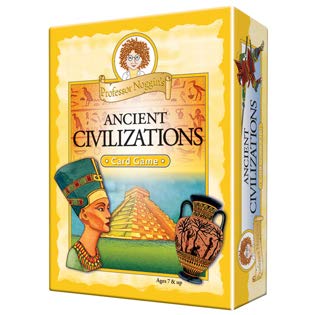Professor Noggin's Ancient Civilizations, A Educational Trivia Based Card Game For Kids, Ages 7+