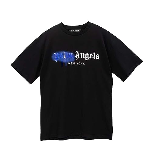 Unisex Graphic Cotton T Shirt Decapitated Bear Tee Shirt Palm Print Short Sleeve T-Shirt Letter Printed Tee Black Blue