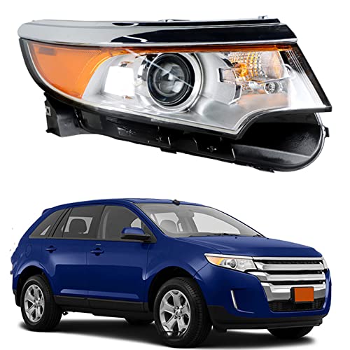 labwork Headlights Front Lamp Replacement for 2011-2014 Ford Edge Headlamps Projector Headlights Passenger Side