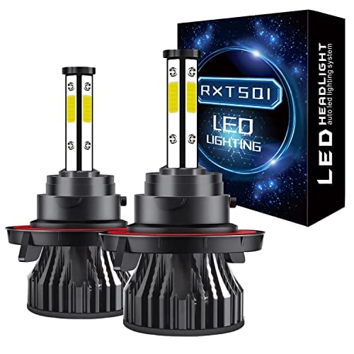9008/H13 LED Headlight Bulbs Fit For 2018 2019 2020 2021 Polaris Ranger XP 1000,Plug N Play Halogen Headlight Bulbs,20000M 6000K 75W Fast Installation,2PCS