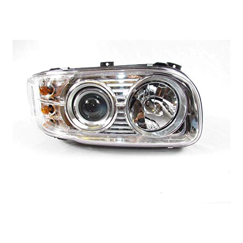 Fortpro Headlight Compatible with Peterbilt 388 & 389 Models 2008-2018 - Passenger Side, Replaces P54-6067-R | F235495