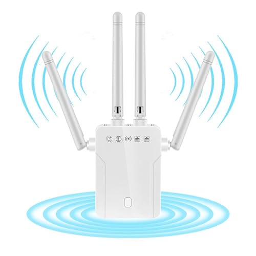 WiFi Extender Signal Booster for Home, WiFi Range Extender,Repeater with Ethernet Port, Coverage Up to 6500 Square Feet, 1-Tap Setup, Wireless Internet Repeater