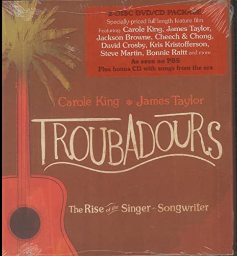 Troubadours: The Rise of the Singer-Songwriter (DVD+CD)