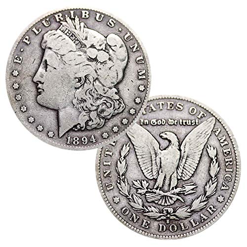 9999 No Mint Mark Pre-1921 90% Silver Morgan Dollar (1878-1904) $1 Seller Very Good