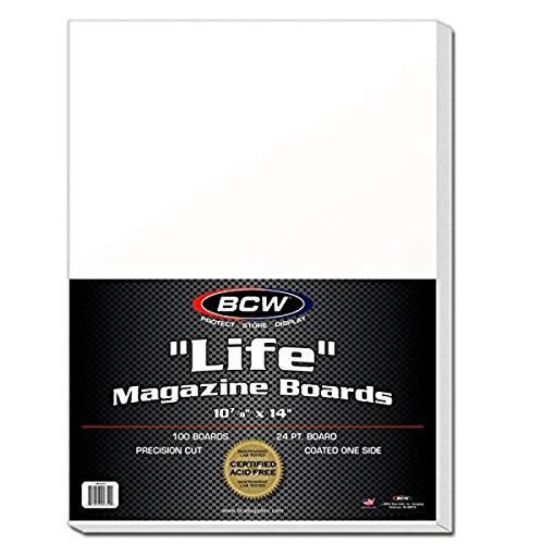 LIFE Magazine Backing Boards (100 Count)