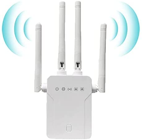 2021 WiFi Extenders Signal Booster for Home,Wall-Through Strong WiFi Range Extender 1200Mbps,up to 3000 Sq.ft Full Coverage, Wireless Internet Repeater with Ethernet Port and Access Point