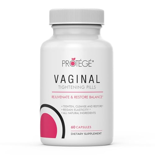 Protege Premium Vaginal Tightening Pills - Vaginal Tightening Products for Women - Vaginial Rejuvenation Better Than Kegel Balls - Restore Vag Feminine Health Balance - 60 ct