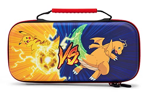 PowerA Protection Case for Nintendo Switch - OLED Model, Nintendo Switch and Nintendo Switch Lite - Pokmon: Pikachu vs. Dragonite, Protective Case, Gaming Case, Console Case, Accessories, Storage, Officially licensed