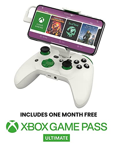 RiotPWR Mobile Cloud Gaming Controller for iOS - Play COD Mobile, Apple Arcade + more [1 Month Xbox Game Pass Ultimate Included]